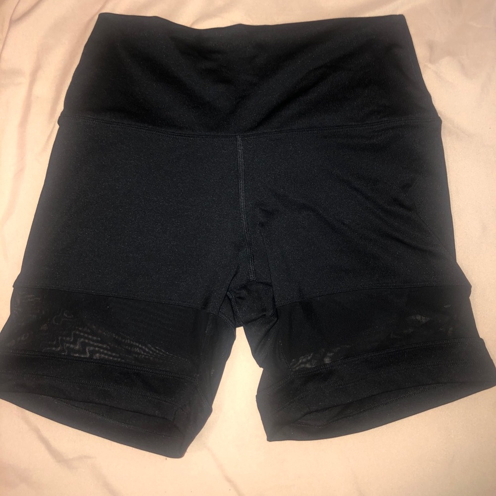 Pink vs biker shorts
